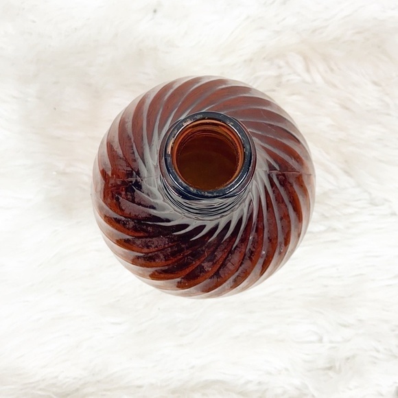 VINTAGE Duraglas Amber Swirl Glass Jug - Picture 8 of 8